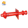 Pompe de boue de puisard submersible centrifuge de veste rouge